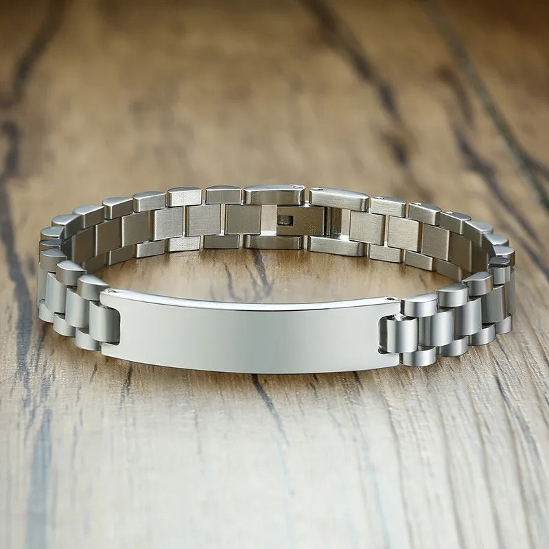 Water Resistant Personalised Premium Watch Band Bracelet