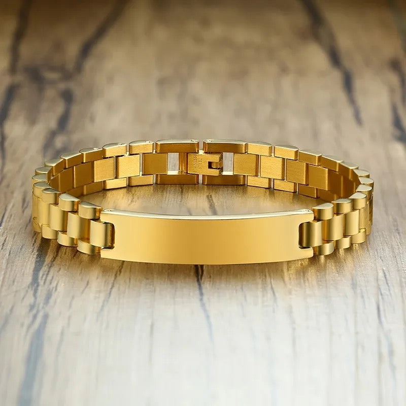 Water Resistant Personalised Premium Watch Band Bracelet