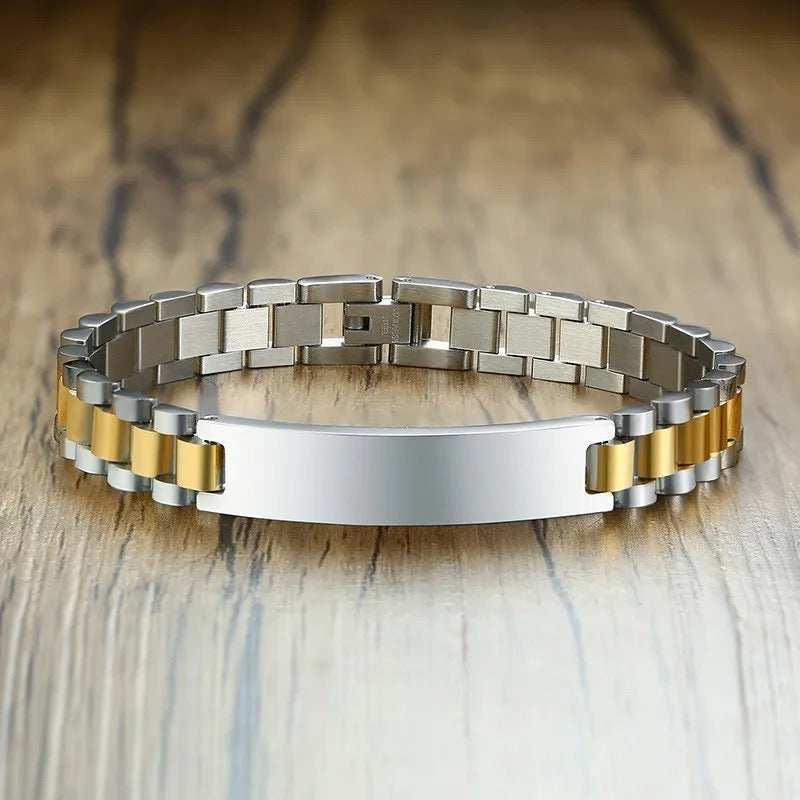 Water Resistant Personalised Premium Watch Band Bracelet