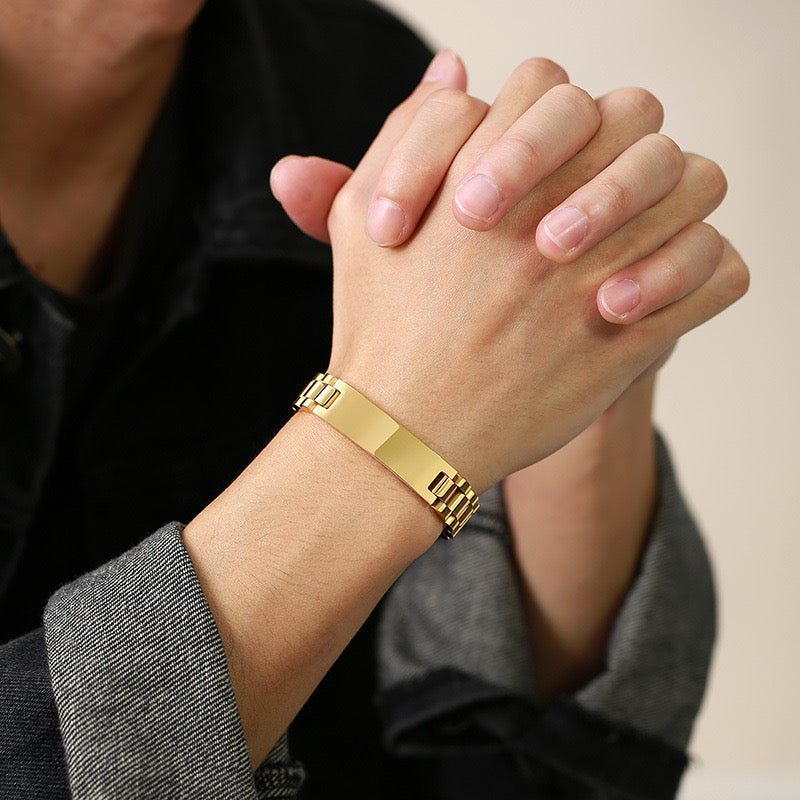 Water Resistant Personalised Premium Watch Band Bracelet